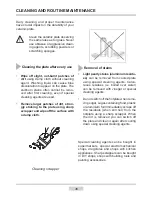 Preview for 46 page of Amica PB3VE202FTE Instruction Manual