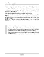 Preview for 2 page of Amica PBP4VQ242 Operating Manual