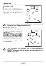 Preview for 42 page of Amica PG3VE201FTQ Instruction Manual