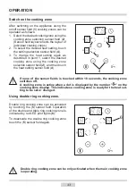 Preview for 43 page of Amica PG3VE201FTQ Instruction Manual