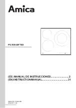 Amica PG3VI523FTB3 Instruction Manual предпросмотр