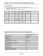 Предварительный просмотр 16 страницы Amica PT 3011 Lunaris Instruction Manual