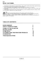 Предварительный просмотр 2 страницы Amica PVC 3410 Instruction Manual