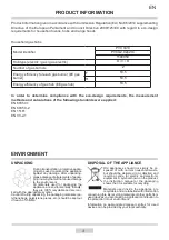 Предварительный просмотр 3 страницы Amica PVC 3410 Instruction Manual