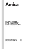 Amica PVC 6410 Instruction Manual preview