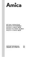 Amica PVC 6410 Instruction Manual предпросмотр