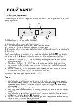 Preview for 31 page of Amica SKT65AX Operating Instructions Manual