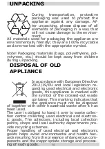 Preview for 14 page of Amica SMK 2011 Operating Instructions Manual