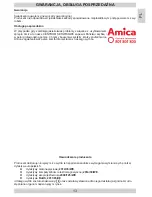 Preview for 13 page of Amica Solano Operating Instructions Manual