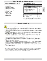 Предварительный просмотр 19 страницы Amica Solano Operating Instructions Manual