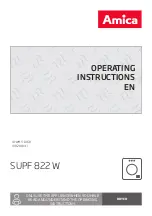 Amica SUPF 822 W Operating Instructions Manual preview