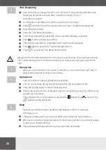 Preview for 22 page of Amica SUPF 822 W Operating Instructions Manual