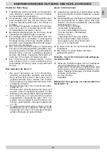 Предварительный просмотр 15 страницы Amica VKS15620R Instruction Manual