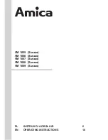 Preview for 1 page of Amica VM 1055 Operating Instructions Manual