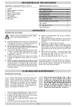 Предварительный просмотр 16 страницы Amica VM 7011 Operating Instructions Manual