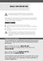 Preview for 5 page of Amica WA 462 030 Operating Instructions Manual