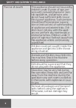 Preview for 6 page of Amica WA 484 020 Operating Instructions Manual