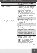 Preview for 7 page of Amica WA 484 020 Operating Instructions Manual