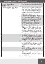 Preview for 9 page of Amica WA 484 020 Operating Instructions Manual