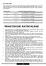 Preview for 30 page of Amica WBA 2455 DB Operating Instructions Manual