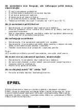 Предварительный просмотр 67 страницы Amica WBA 2455 DB Operating Instructions Manual