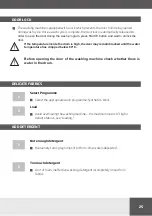 Preview for 25 page of Amica WME612 Operating Instructions Manual