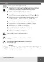 Preview for 27 page of Amica WMS814 Operating Instructions Manual