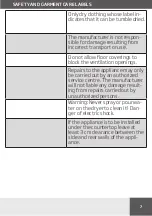 Preview for 7 page of Amica WTP 477 030 Operating Instructions Manual