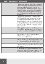 Preview for 14 page of Amica WTP 477 030 Operating Instructions Manual