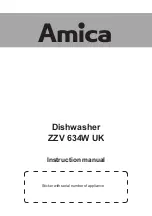 Amica ZZV 634W Instruction Manual preview