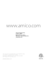 Preview for 36 page of Amico A3P-SENS-L-GAS Operating & Maintenance Manual