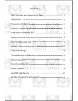 Preview for 5 page of Amico AH6000LN Owner'S Manual