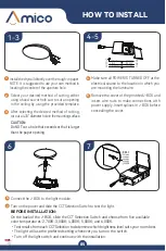 Preview for 1 page of Amico B0957B5R26 How To Install