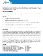 Preview for 2 page of Amico Gas Control Panel Operation And Maintenance