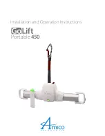 Amico Go Lift Portable 450 Installation And Operation Instructions Manual preview