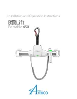 Preview for 1 page of Amico GoLift Portable450 Installation And Operation Instructions Manual