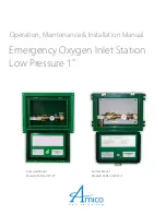 Amico M-FILL-OXY-LP Operation, Maintenance & Installation Manual preview