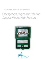 Preview for 1 page of Amico M-FILL-OXY-S Operation & Maintenance Manual