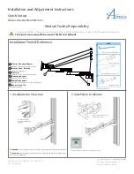 Предварительный просмотр 1 страницы Amico SSM Arm Installation And Adjustment Instructions