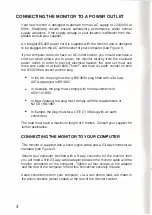 Preview for 6 page of Amiga M1438S User Manual