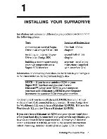 Preview for 9 page of Amiga supradrive Operator'S Manual