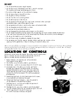 Preview for 4 page of Amigo Fiesta III Owners And Operation Manual