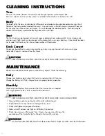 Preview for 10 page of Amigo Fiesta III Owners And Operation Manual