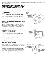 Preview for 5 page of Amigo Lift-All Owner'S Manual