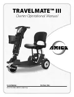 Amigo TRAVELMATE III Owner Operational Manual предпросмотр