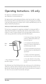 Preview for 3 page of Amika Brooklyn Heat Operating Instructions Manual