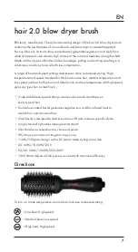 Preview for 7 page of Amika hair 2.0 User Manual