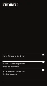 Amika Immortal Power-life Manual preview