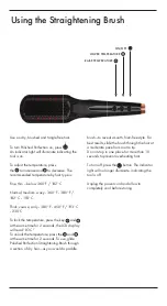 Preview for 4 page of Amika Polished Perfection Straightening Brush 2.0 Quick Start Manual