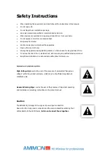 Preview for 8 page of AMIMON AMN0504PBLR User Manual